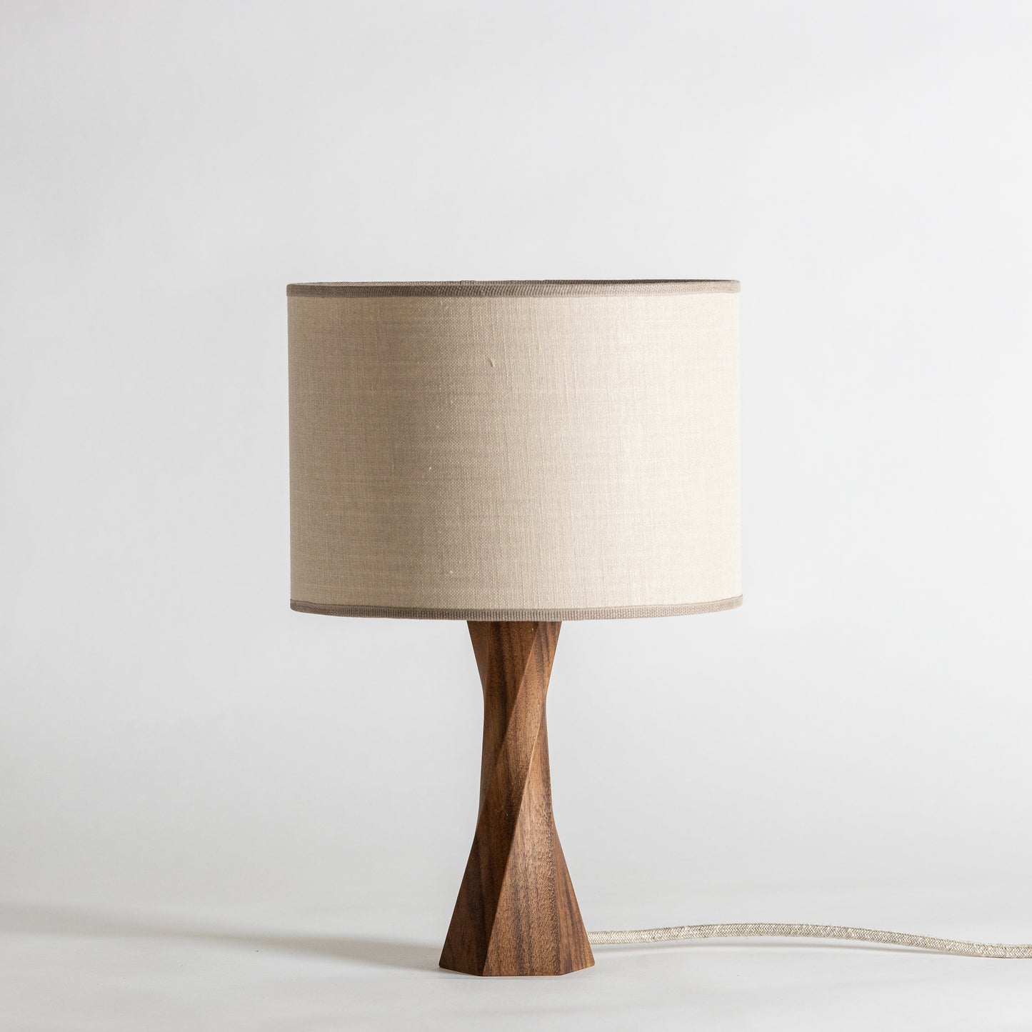 Distortion Small Wood Table Lamp