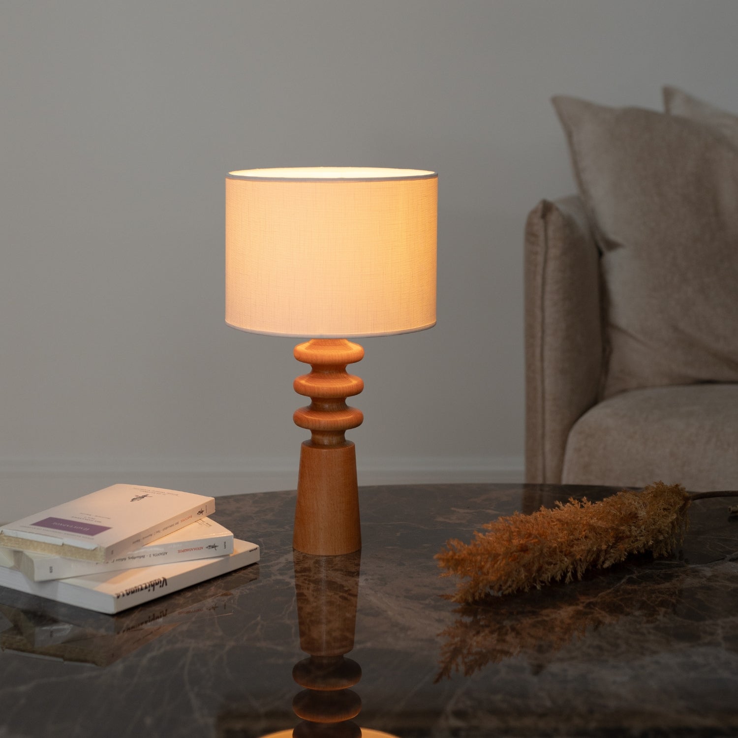 Bedside light, Bedroom light, Desk light, Bedside table lamp, Table light, Desk lamp, Tablelamp, Wood desk lamp, Bedside table lamp, Wooden tablelamp, Wooden lamp base, Handcrafted lamp