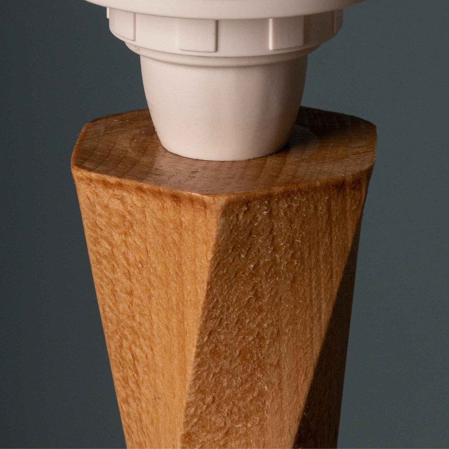 Distortion Wood Table Lamp