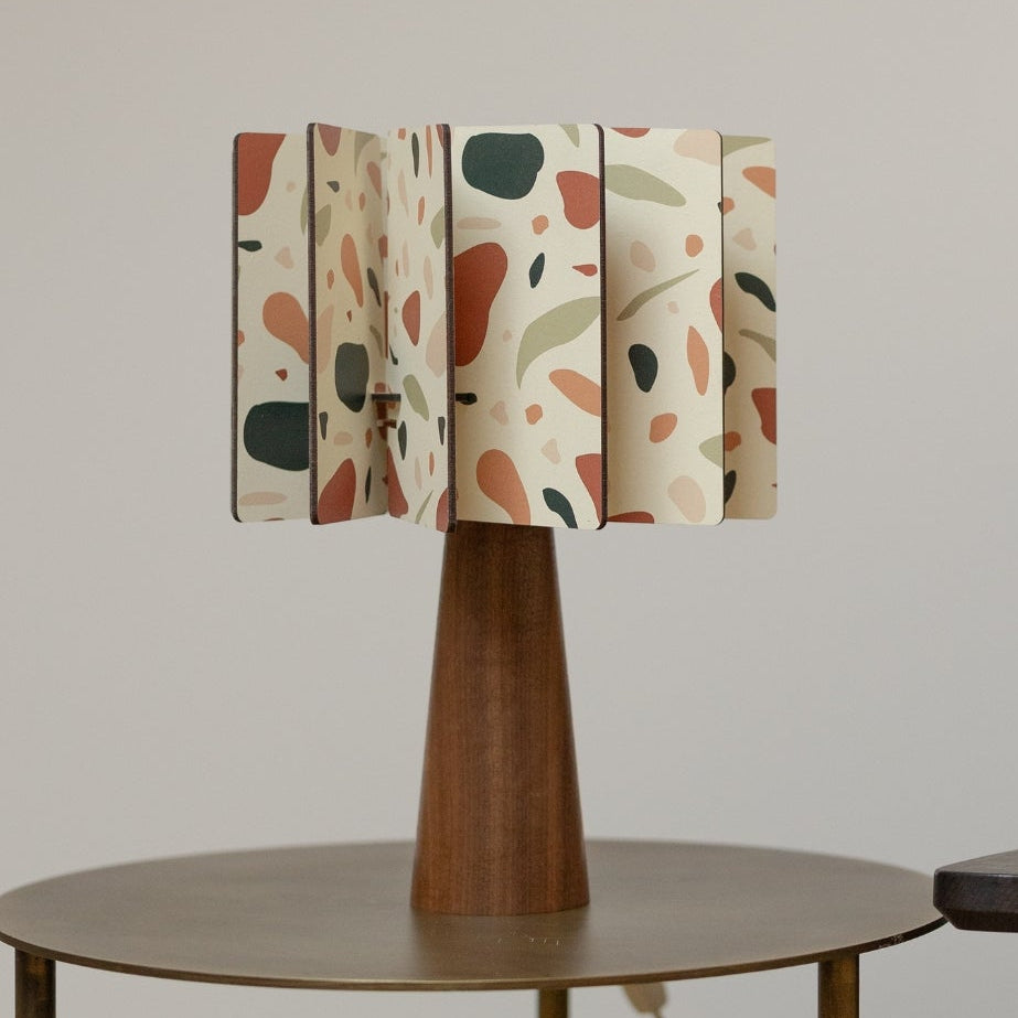 Bedside light, Bedroom light, Desk light, Bedside table lamp, Table light, Desk lamp, Tablelamp, Wood desk lamp, Bedside table lamp, Wooden tablelamp, Wooden lamp base, Handcrafted lamp