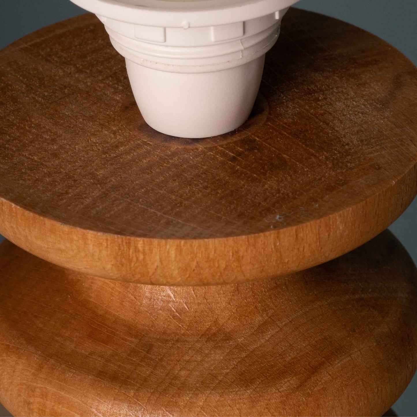 Frustum Cone Wood Table Lamp